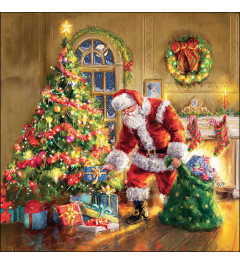 Napkin 33 Gifts under Christmas tree FSC Mix
