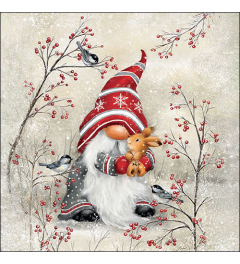 Napkin 33 Dwarf hug FSC Mix