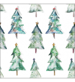 Napkin 33 Painted trees FSC Mix