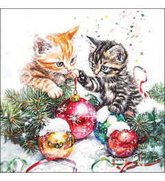 Napkin 33 Adorable kittens FSC Mix