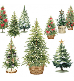 Napkin 33 Tree collection FSC Mix