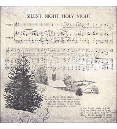 Napkin 33 Silent night FSC Mix