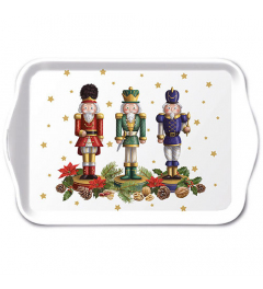 Tray melamine 13x21 cm Bearded nutcracker