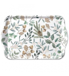 Tray melamine 13x21 cm Collection of leaves