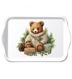 Tray melamine 13x21 cm Cuddle bear