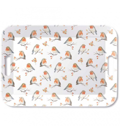 Tray melamine 33x47 cm Robin family
