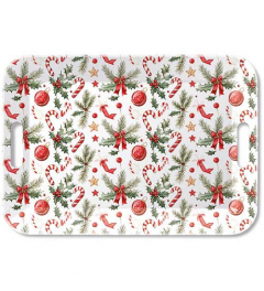 Tray melamine 33x47 cm Christmas elements