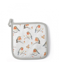 Potholder Robin family