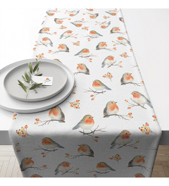 Table runner 40x150 cm Robin family