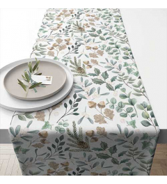 Table runner 40x150 cm Collection of leaves
