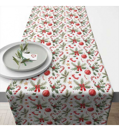 Table runner 40x150 cm Christmas elements