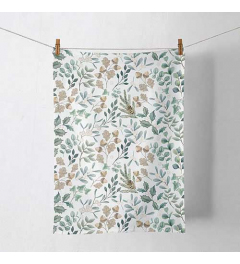 Kitchen towel Collection of leaves