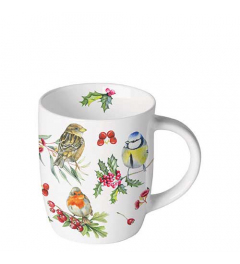 Mug 0.2 L Birds in winter