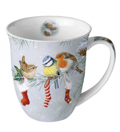 Mug 0.4 L Christmas socks