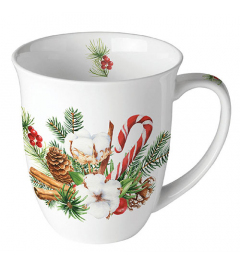 Mug 0.4 L Christmas arrangement