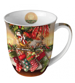 Mug 0.4 L Hanging stockings