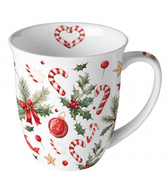 Mug 0.4 L Christmas elements