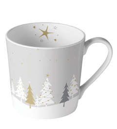 Mug 0.3 L Midnight trees grey