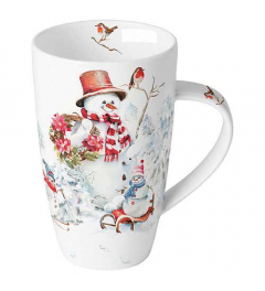 Mug 0.6 L Sporty snowmen