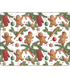 Placemat Gingerbread cookies