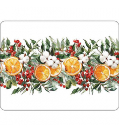 Placemat Winter oranges
