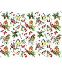 Placemat Birds in winter