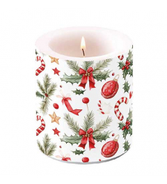 Candle medium Christmas elements