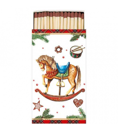 Matches Classic rocking horse white