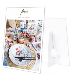 Showcard A3 Sporty snowmen