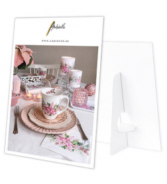 Showcard A3 Pink poinsettia