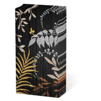 Hdkf Luxury leaves black