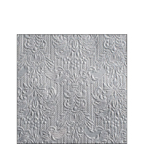 Napkin 25 Elegance silver  FSC Mix