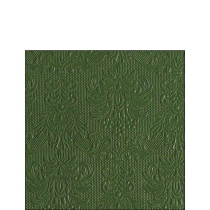 Napkin 25 Elegance dark green  FSC Mix