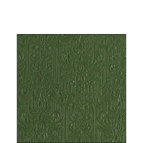 Napkin 25 Elegance dark green  FSC Mix
