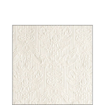 Napkin 25 Elegance pearl white  FSC Mix