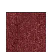 Napkin 25 Elegance bordeaux  FSC Mix