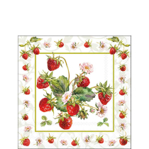 Napkin 25 Fresh strawberries FSC Mix