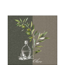 Napkin 25 Oil and olives FSC Mix
