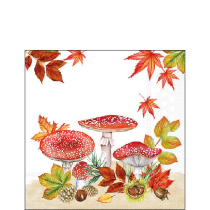 Napkin 25 Fly agaric group FSC Mix