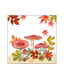 Napkin 25 Fly agaric group FSC Mix