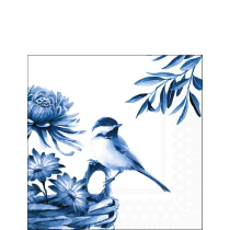 Napkin 25 Blue bird FSC Mix