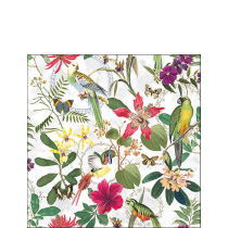 Napkin 25 Tropical jungle FSC Mix