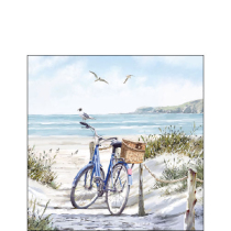 Napkin 25 Bike at the beach FSC Mix