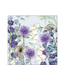 Napkin 25 Lunaria green FSC Mix