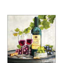 Napkin 25 Red wine FSC Mix