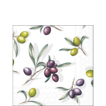 Napkin 25 Delicious olives FSC Mix