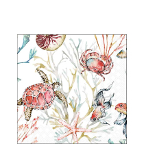 Napkin 25 Sea animals FSC Mix