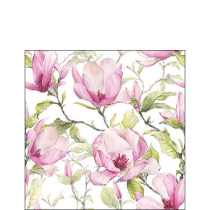 Napkin 25 Blooming magnolia FSC Mix