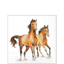 Napkin 25 Wild horses FSC Mix
