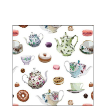 Napkin 25 Classic tea pots FSC Mix
